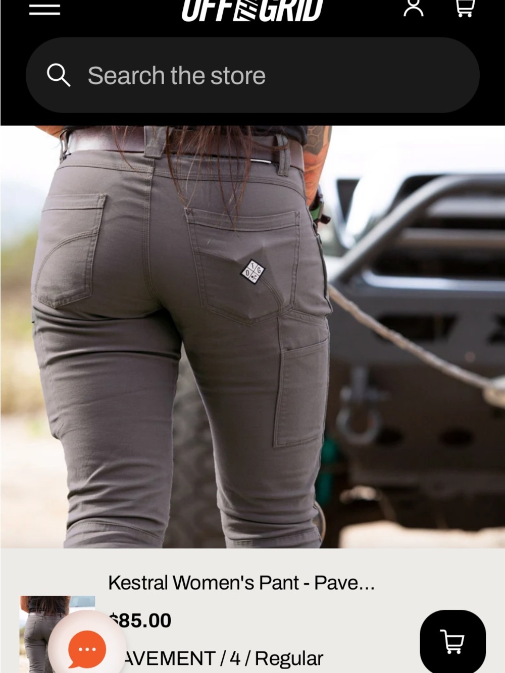 Straight-Leg Women's Pant in Pave Gray